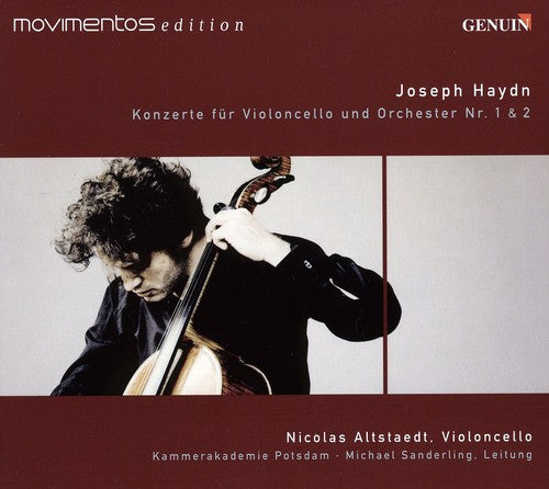 the album cover for Nicolas Alstaedt - Concertos for Cello Nos 1 & 2