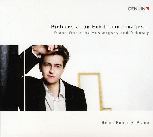 the album cover for Henri Bonamy - Pictures at An Exhibition Images