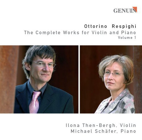 the album cover for Krein/Feinberg - Complete Works for Violin & Piano 1