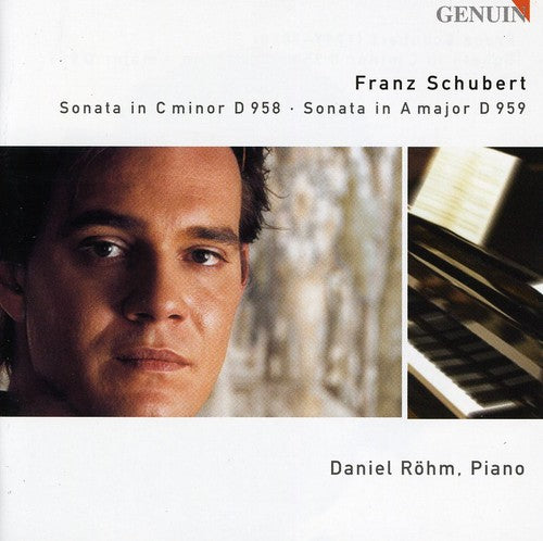 the album cover for Daniel Rohm - Sonata in C minor / Sonata in a Major