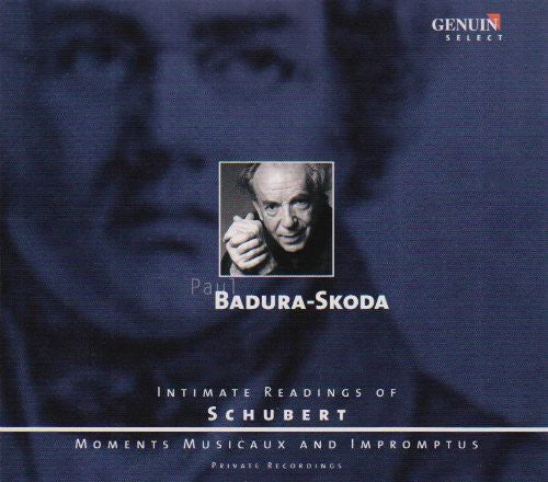 the album cover for PAUL BADURA-SKODA - Intimate Readings of Schubert