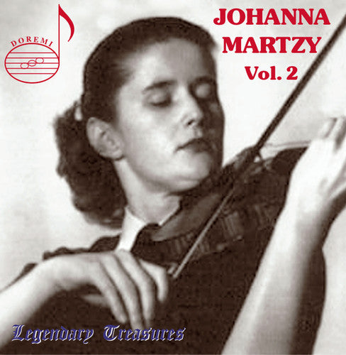 the album cover for Johanna Martzy - Volume 2