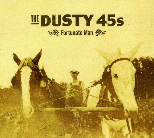 the album cover for Dusty 45s - Fortunate Man