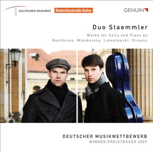 the album cover for Duo Staemmler - Works for Cello & Piano