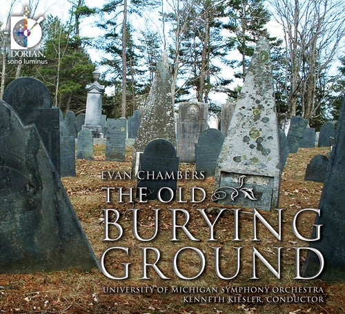 the album cover for Kenneth Kiesler - Old Burying Ground