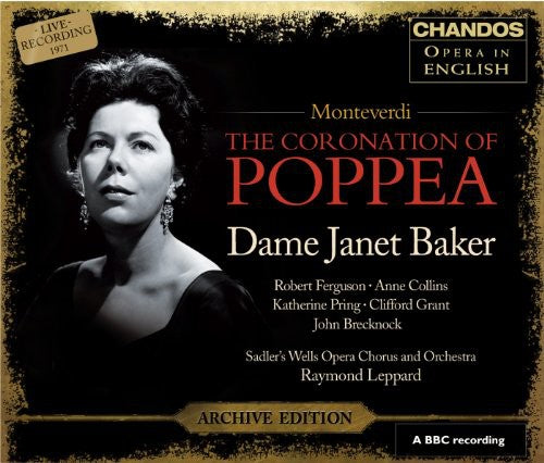 the album cover for C. Monteverdi - Coronation of Poppea