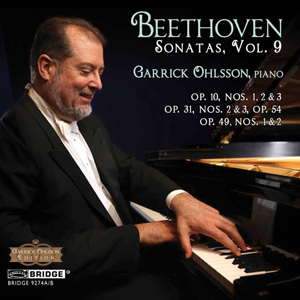 the album cover for GARRICK OHLSSON - Garrick Ohlsson: Complete Beethoven Sonatas 9