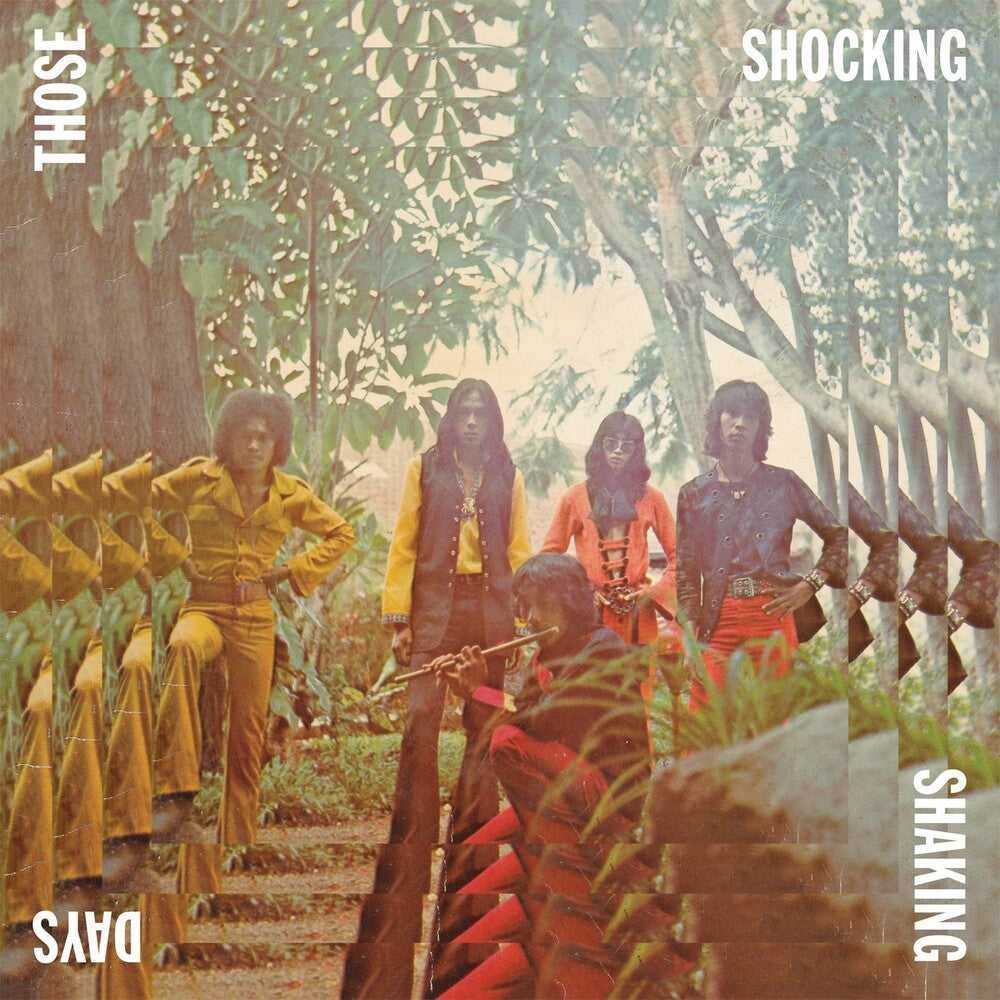 the album cover for Those Shocking Shaking Days - Those Shocking Shaking Days