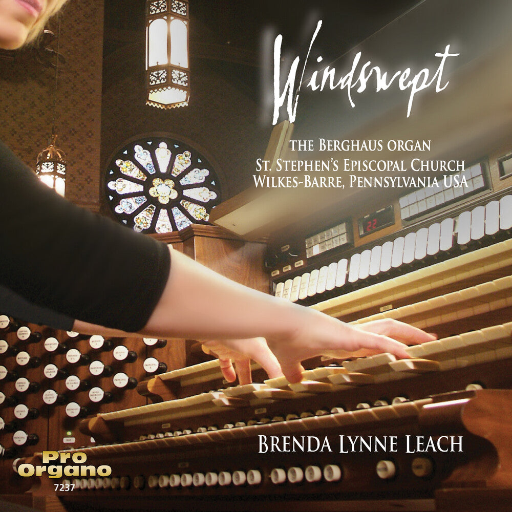 the album cover for Brenda Lynne Leach - Windswept