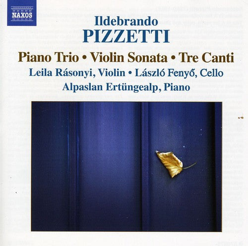 the album cover for Alpaslan Ertungealp - Piano Trio / Violin Sonata / Tre Canti