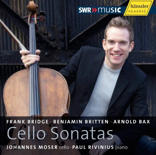 the album cover for Johannes Moser - Cello Sonatas
