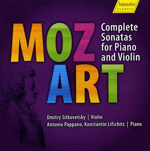 the album cover for Dmitry Sitkovetsky - Complete Sonatas for Violin & Piano