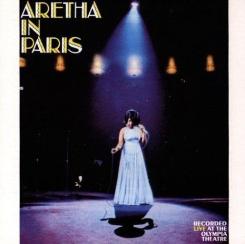 the album cover for Aretha Franklin - Aretha in Paris