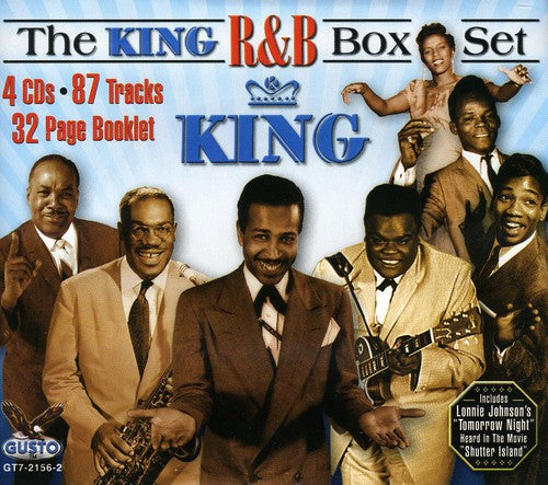 the album cover for King R&B - The King R&B Box Set