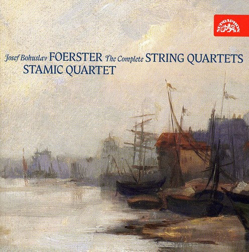 the album cover for The Stamic Quartet - Complete String Quartets No 1-5