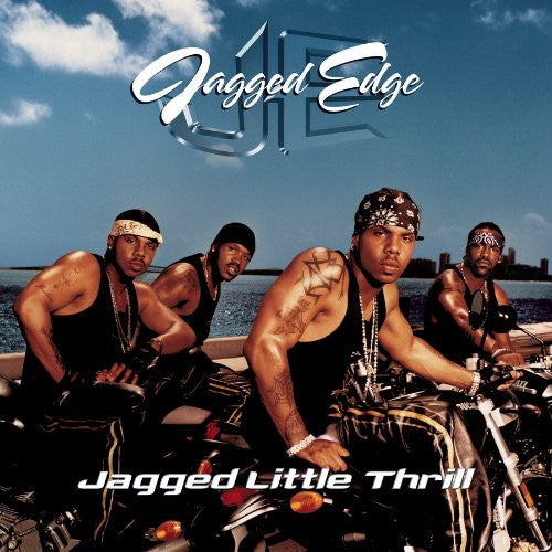 the album cover for Jagged Edge - Jagged Little Thrill