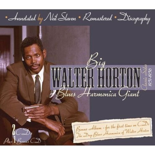 the album cover for Walter Horton - Blues Harmonica Giant