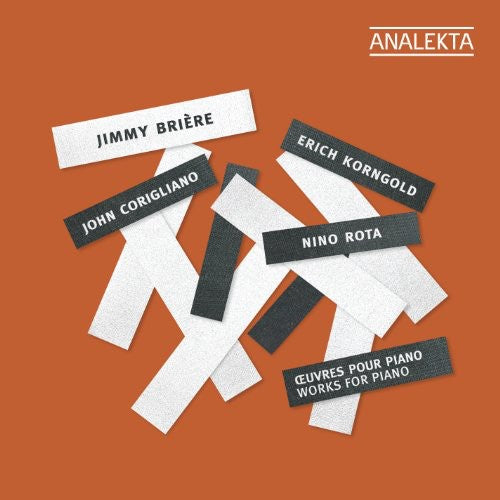 the album cover for Jimmy Brière - Piano Sonata 2 in E Major Op 2