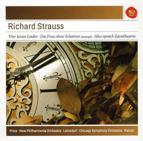 the album cover for Strauss / Price / New Philharmonia Orch - Four Last Songs Die