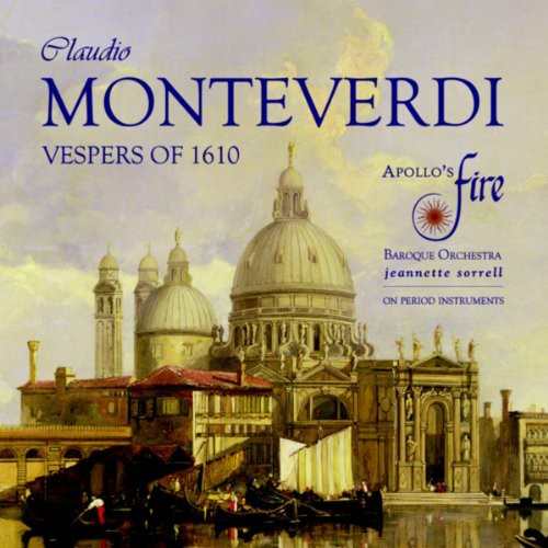 the album cover for G. Monteverdi - Vespers of 1610