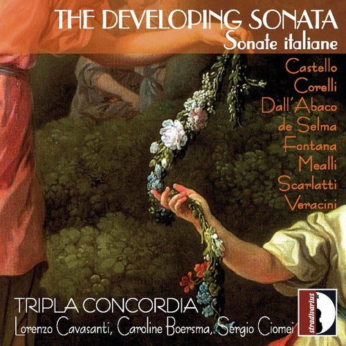 the album cover for Lorenzo Cavasanti - Developing Sonata