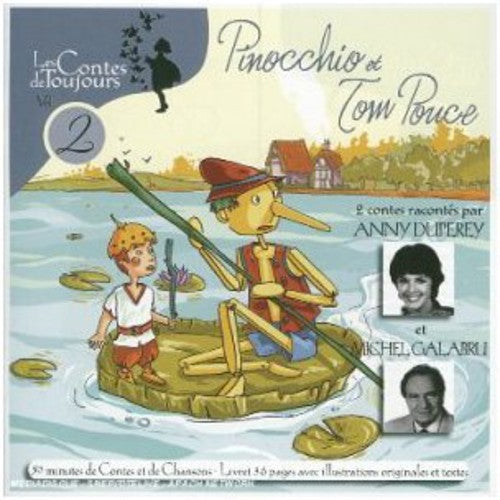 the album cover for Pinocchio & Tom Pouce - Compilation