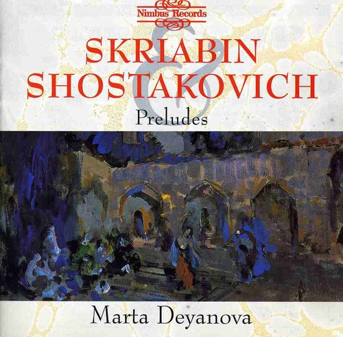 the album cover for Marta Deyanova - 24 Preludes for Piano Op11