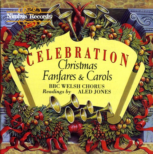 the album cover for John Hugh Thomas - Celebration: Christmas Fanfares & Carols