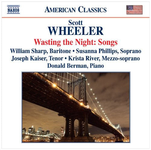 the album cover for S. Wheeler - Wasting the Night: Songs