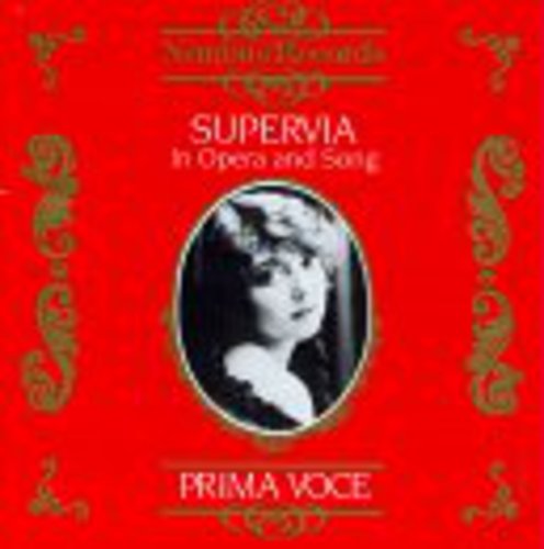 the album cover for Supervia - Operatic Arias