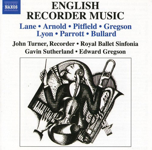 the album cover for John Turner - English Recorder Music