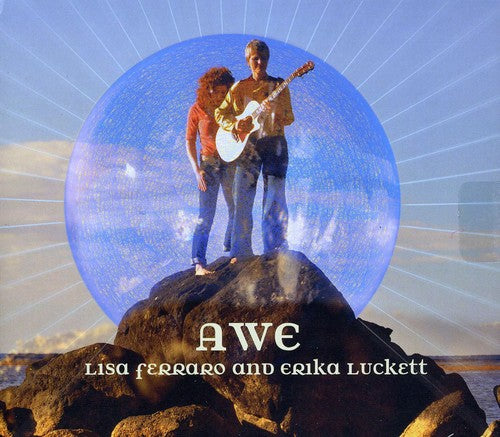 the album cover for Lisa Ferraro & Erika Luckett - Awe