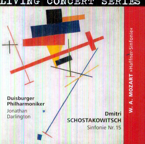 the album cover for Duisburger Philharmoniker - Shostakovich: Symphony No. 15/