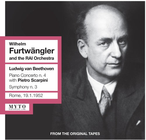 the album cover for Beethoven / Scarpini - Piano Concerto No. 4