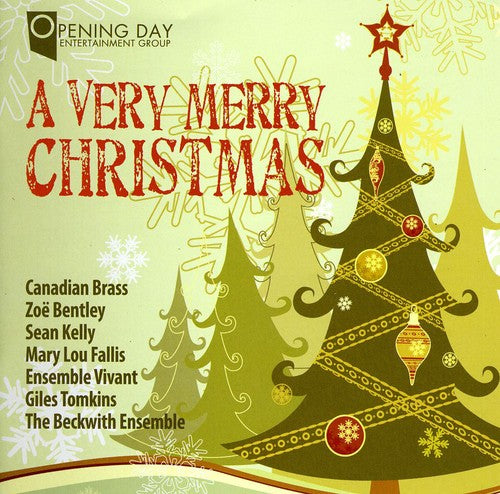 the album cover for Very Merry Christmas - Very Merry Christmas / Various