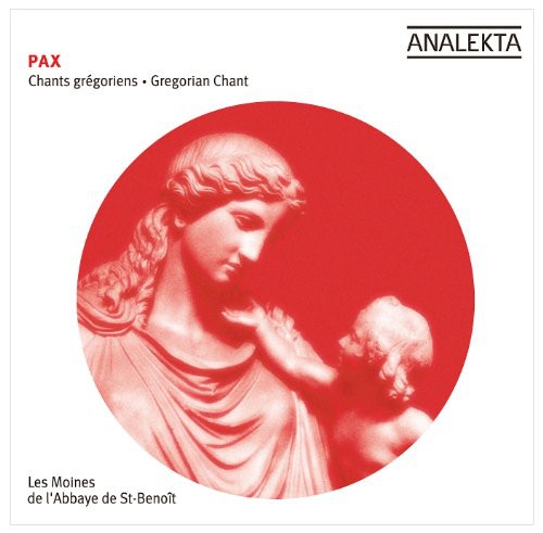 the album cover for Le Chœur Des Moines De L’abbaye Bénédictine De Saint-Benoît-Du-Lac - Gregorian Chants on the Theme of Peace