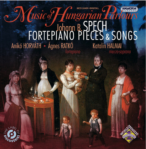 the album cover for Spech / Horvath / Ratko / Halmai - Fortepiano Pieces & Songs