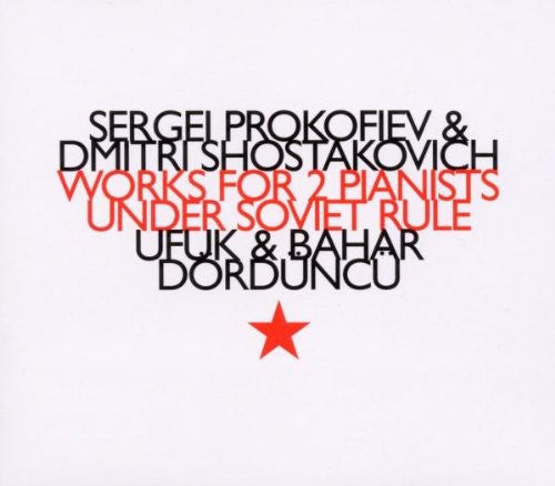 the album cover for Ufuk Dorduncu & Bahar - Chostakovitch: Oeuvres P