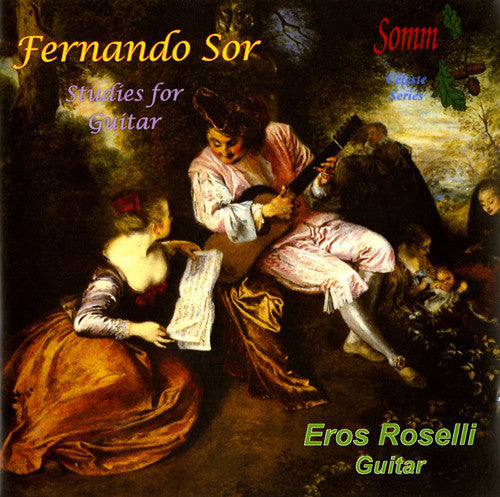 the album cover for Eros Roselli - 20 Guitar Studies