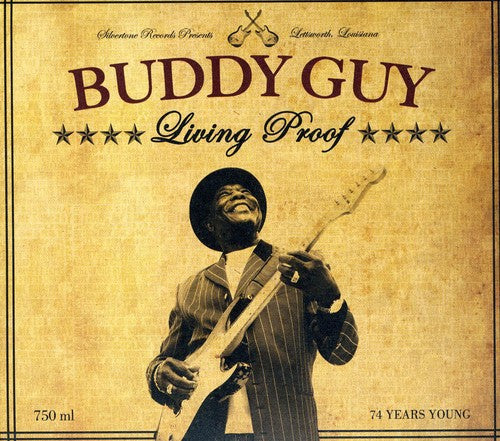 the album cover for Buddy Guy - Living Proof