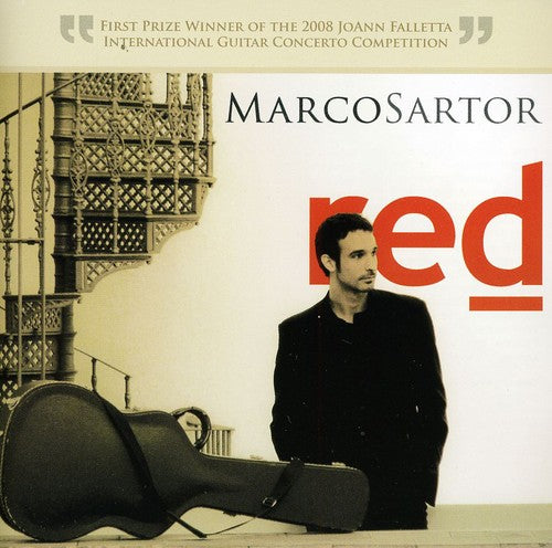 the album cover for Marco Sartor - Red
