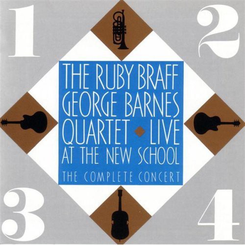 the album cover for Braff/Barnes Quartet - Live at the New School