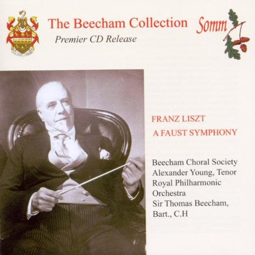 the album cover for Alexander Young - Faust Symphony