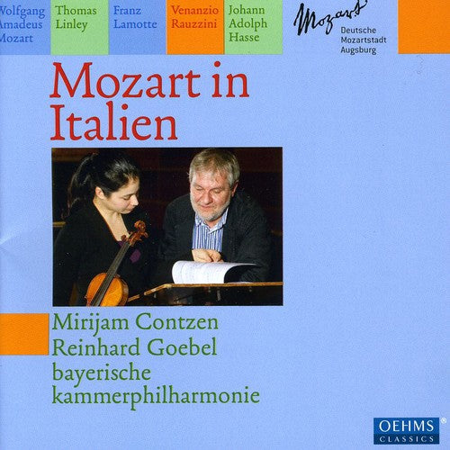 the album cover for Mirijam Contzen - Mozart in Italien