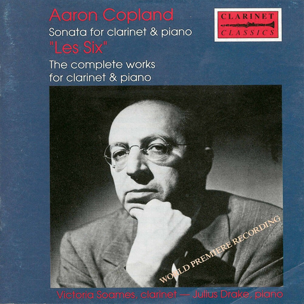 the album cover for Copland / Soames Samek - Copland Sonata / Les Six