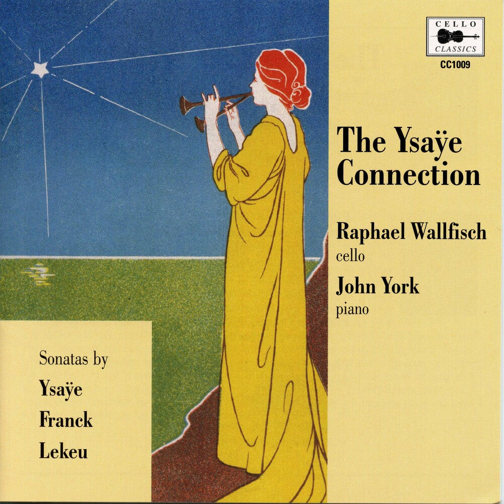 the album cover for RAPHAEL WALLFISCH - Works for Cello & Piano