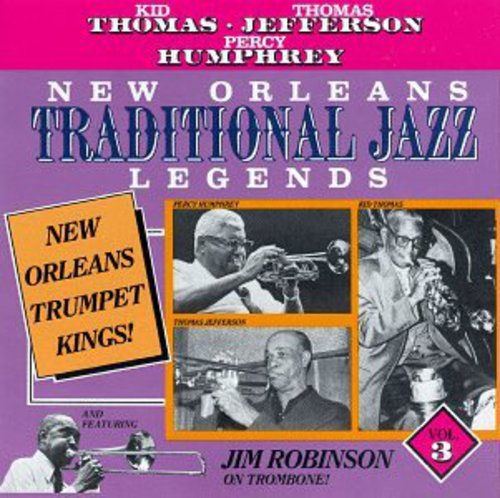 the album cover for Jefferson/Humphrey/Thomas - New Orleans Traditional Jazz 3 / Various