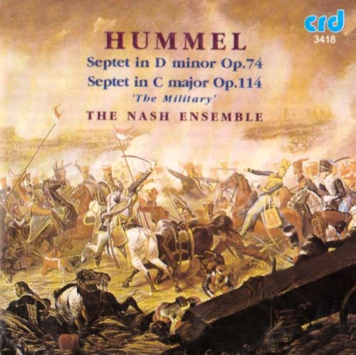 the album cover for Nash Ensemble - Septet in D minor Op 74