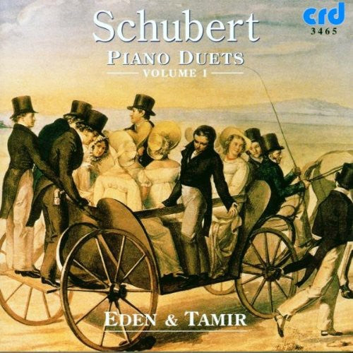 the album cover for Eden Bracha & Alexander Tamir - Fantasie in F minor D940