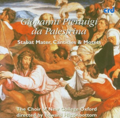 the album cover for The Choir Of New College, Oxford - Stabat Mater Canticles & Motets